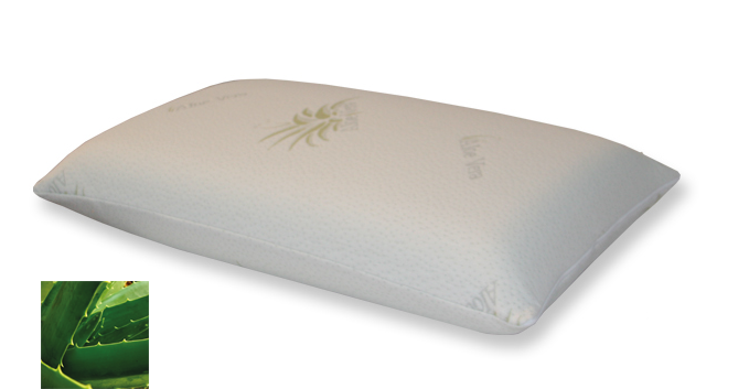 Aloe vera memory foam pillow best sale